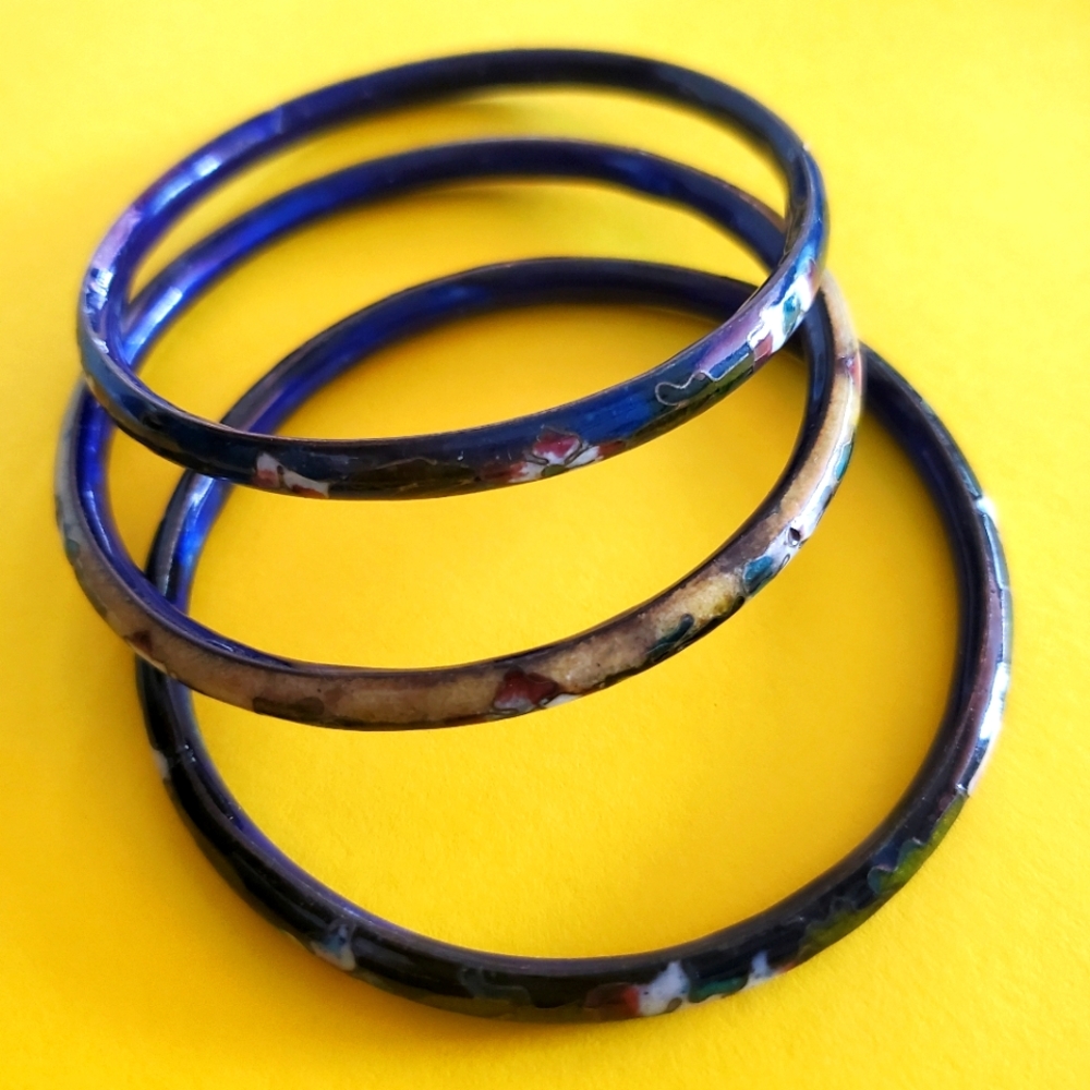Bangle Bracelets Cloisonne